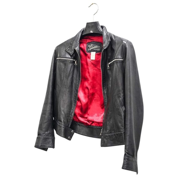 VINTAGE VALENTINO WOMEN'S LEATHER JACKET - Picture 2 of 4